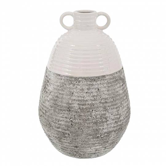 ΛΕΥΚΟ STONE ΚΕΡΑΜΙΚΟ ΒΑΖΟ 8880711