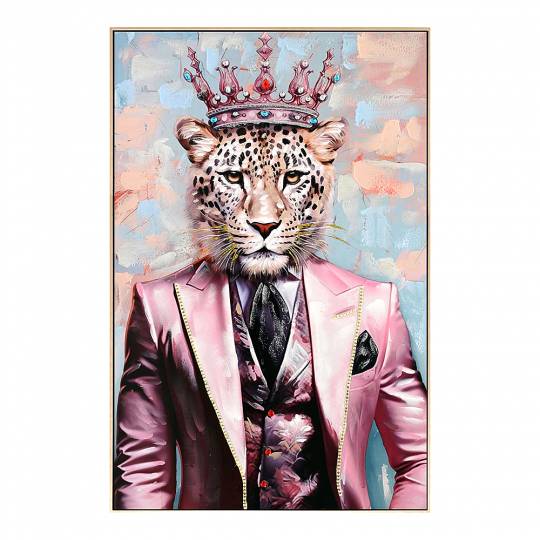 ΠΙΝΑΚΑΣ TOIXOY LEOPAR 005380599 ΜΕ ΚΟΡΝΙΖΑ ΜΠΕΖ-ΚΑΜΒΑΣ ΕΚΤΥΠΩΣΗ