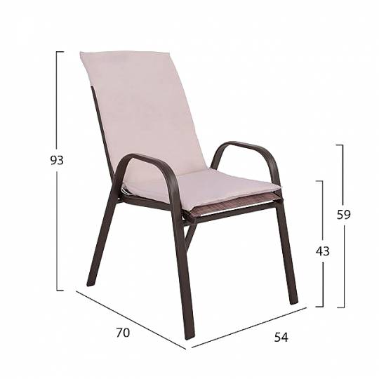 ΤΡΑΠΕΖΙ ΚΗΠΟΥ & 6 ΚΑΡΕΚΛΕΣ ΜΕ ΜΑΞΙΛΑΡΙ 29976283